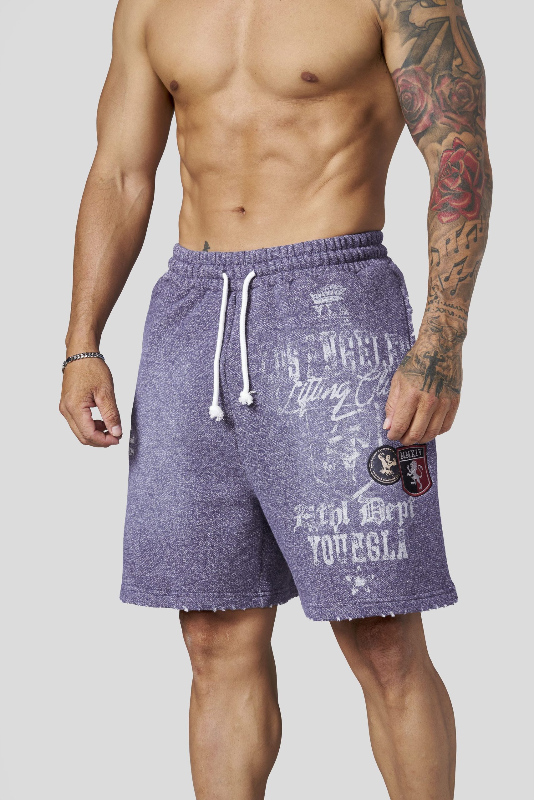 1065 - Golden Era Sweat Shorts - Image 2
