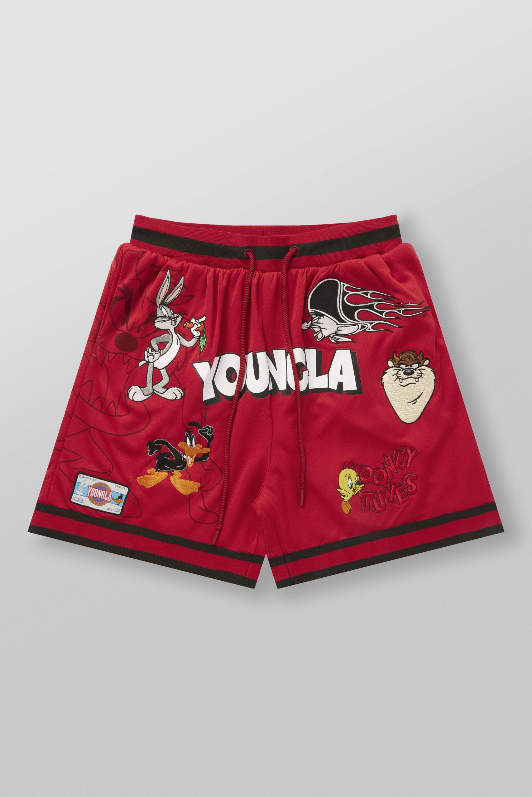 1071 - Looney Tunes Embroidered Patch Shorts - Image 12