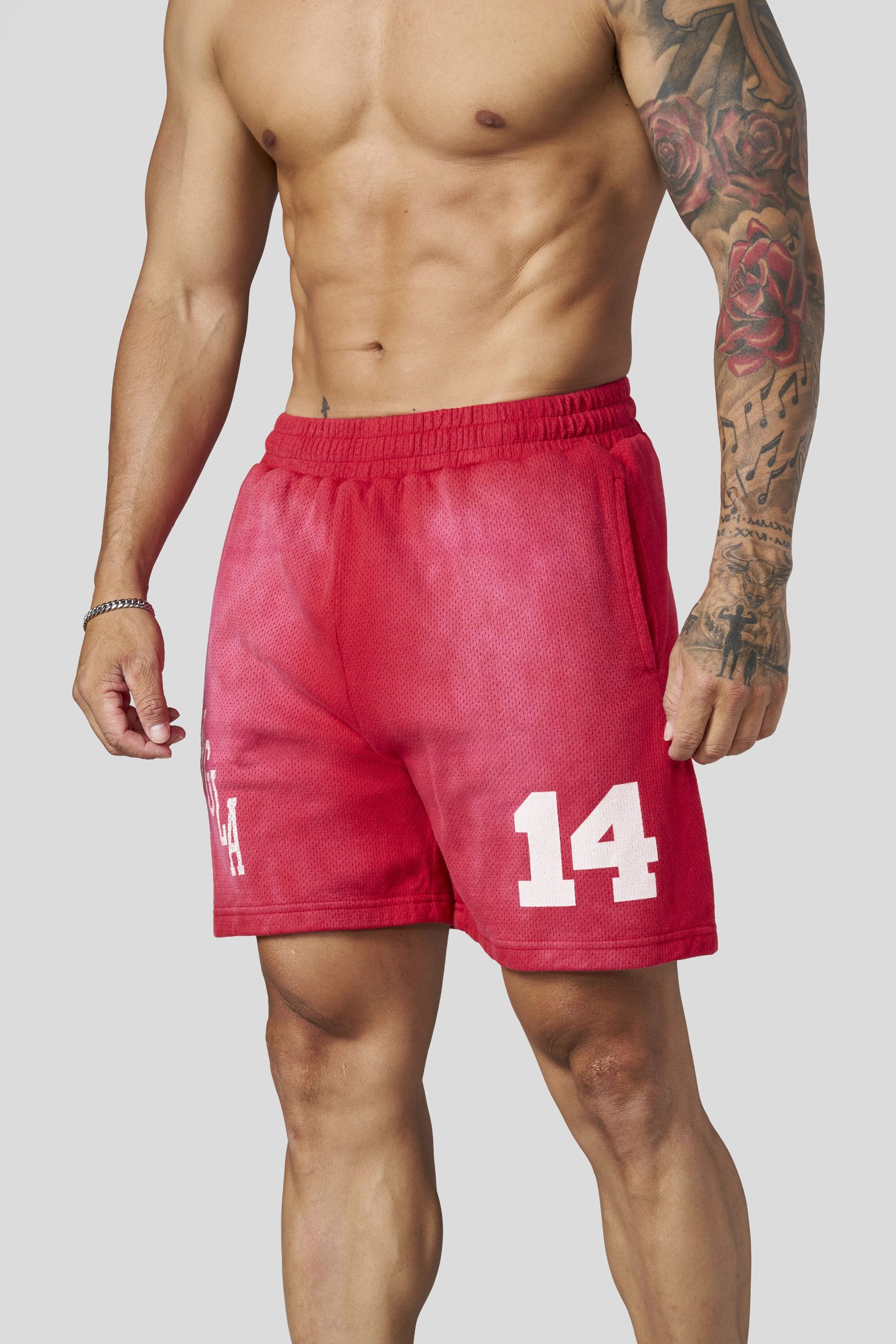 1123 - Golden Era Cotton Mesh Shorts