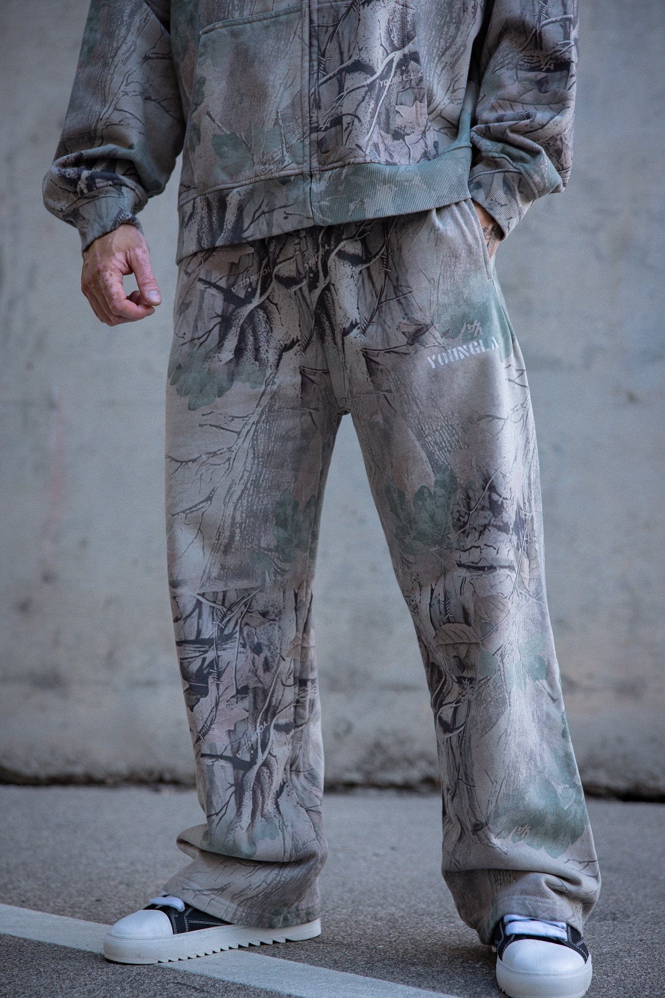 2094 - Tree Camo Collection - No Cuff Sweats - Image 4