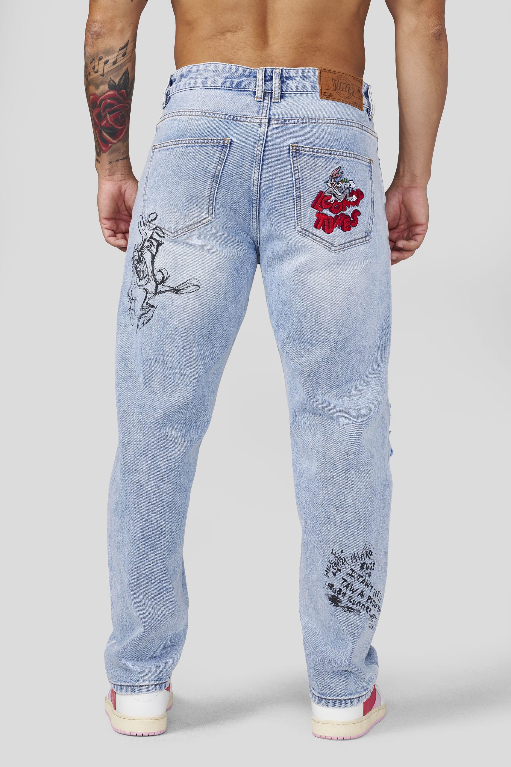 6035 - Looney Tunes Denim Jeans - Image 8