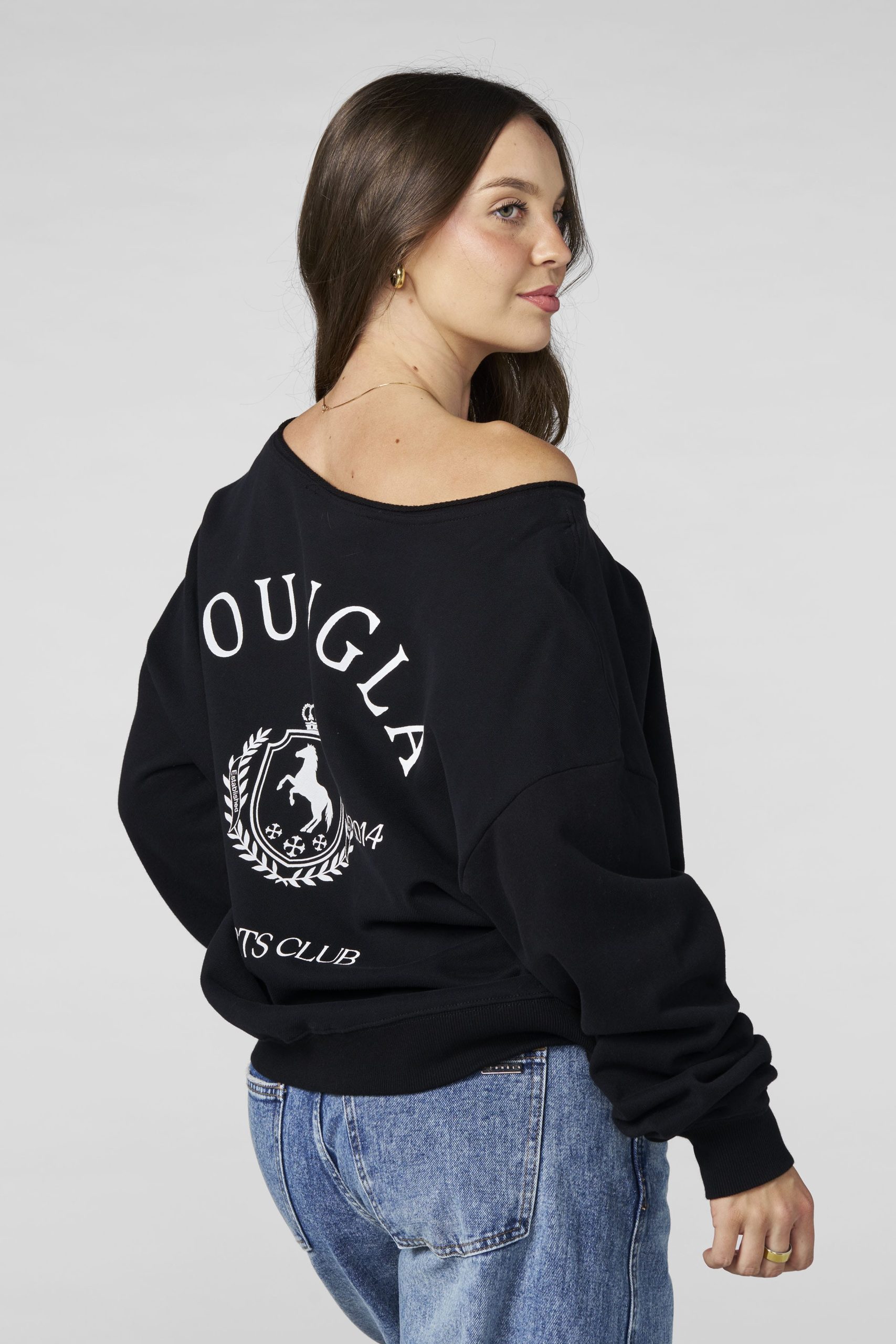 W5158 - Off-shoulder Pullover - Image 10