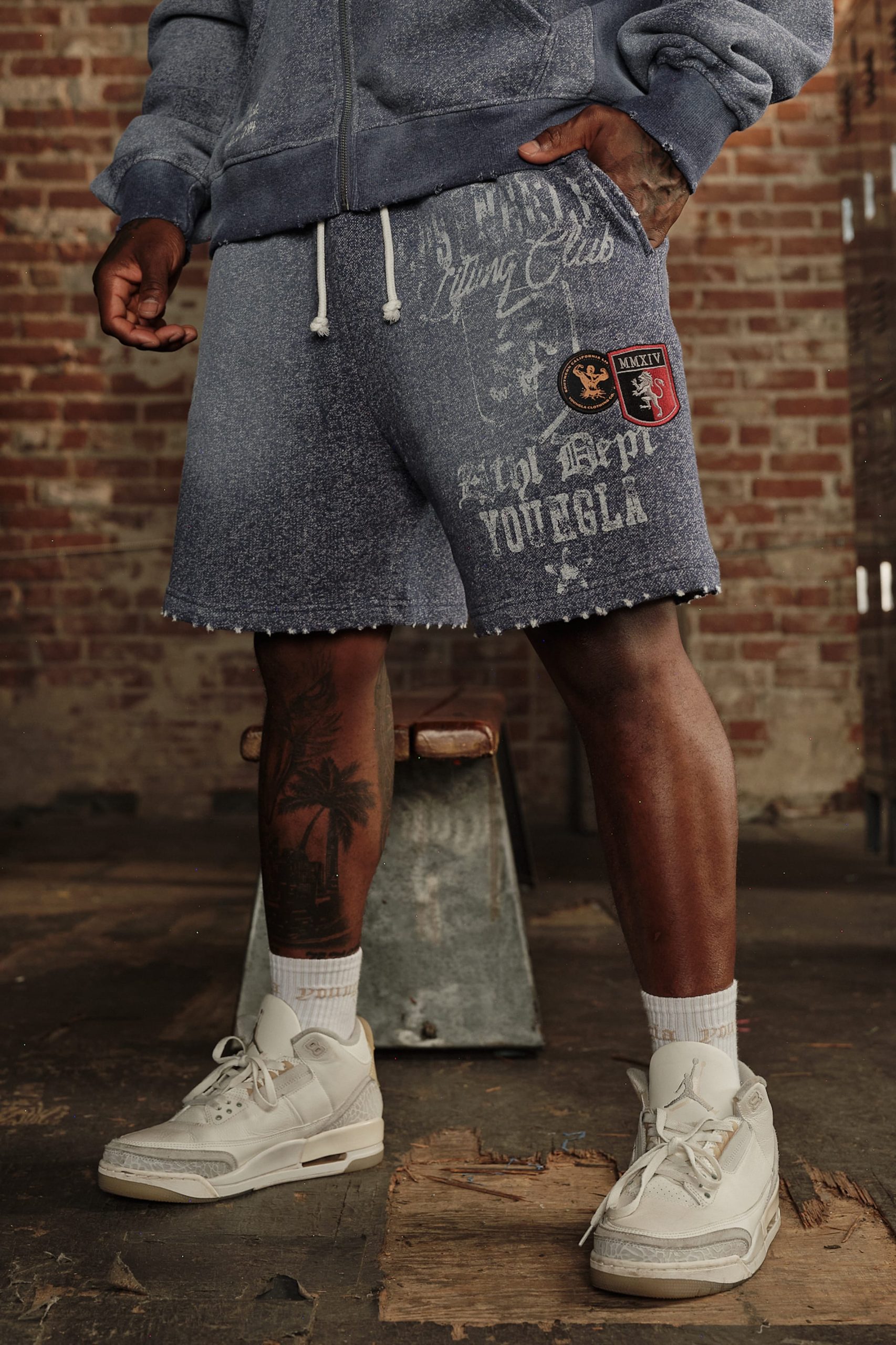 1065 - Golden Era Sweat Shorts - Image 4