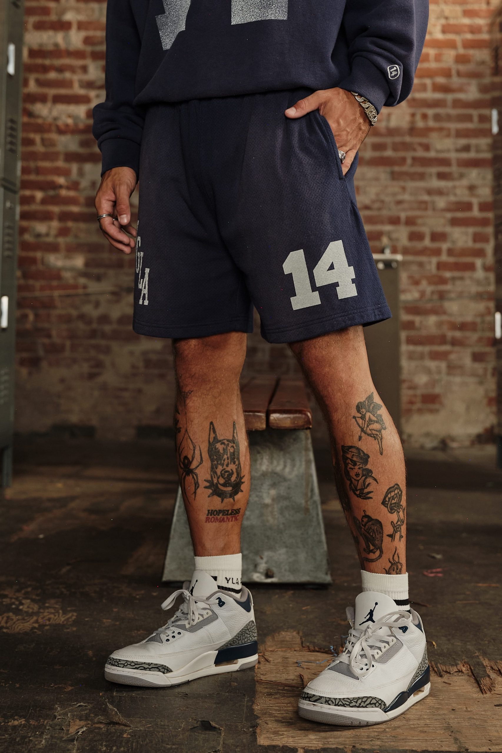 1123 - Golden Era Cotton Mesh Shorts - Image 4