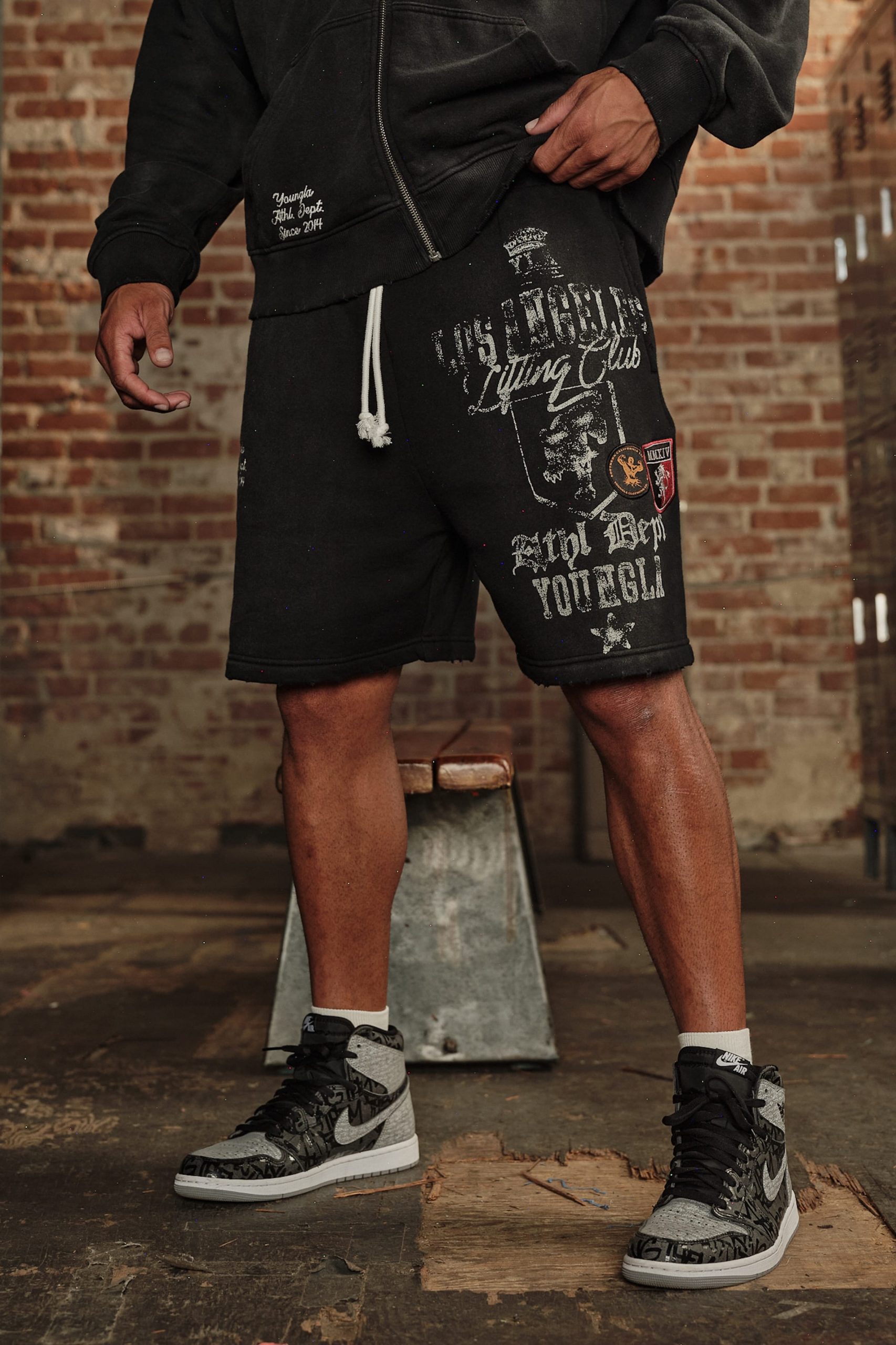 1065 - Golden Era Sweat Shorts - Image 3