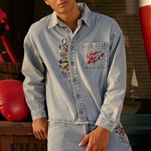 8112 - Looney Tunes Denim Shirt