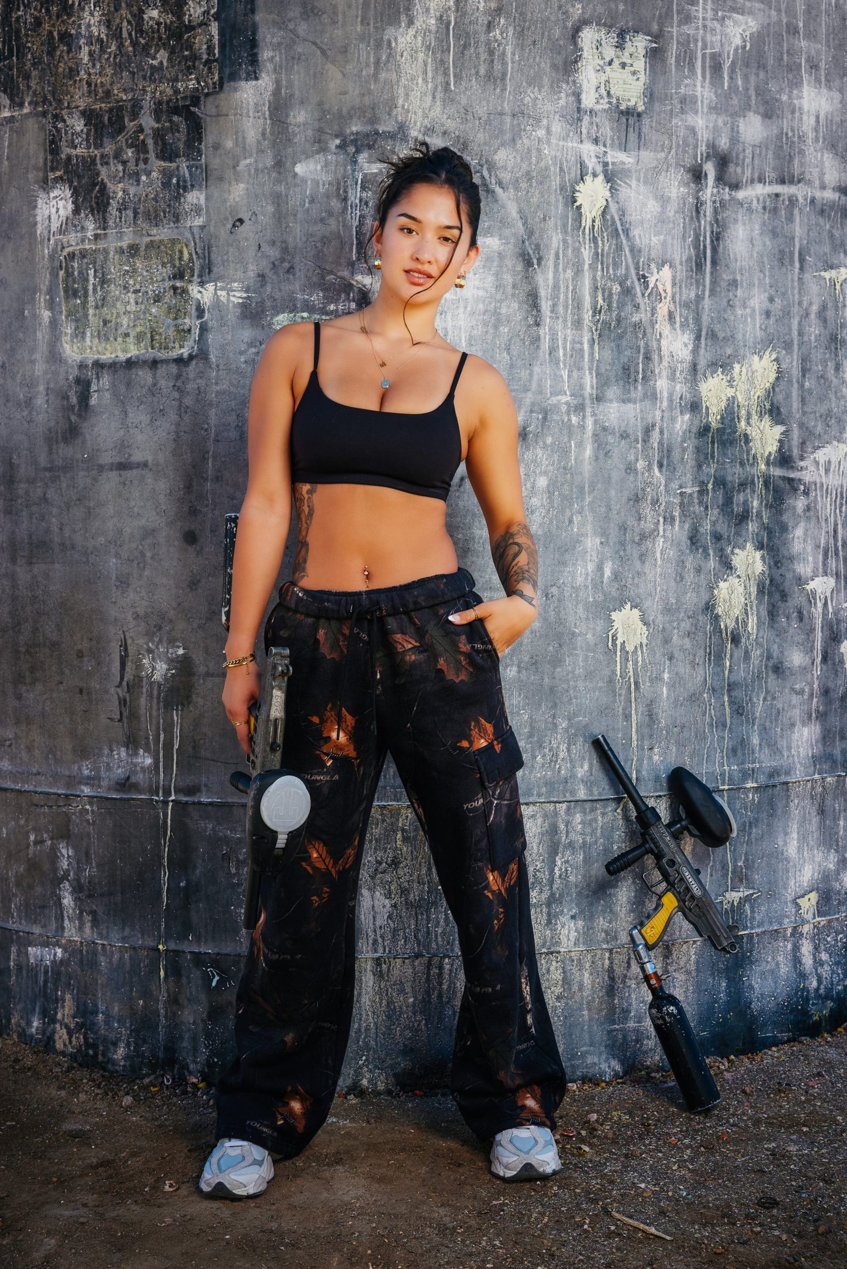 W2230 - Camo Cargo Joggers - Image 3